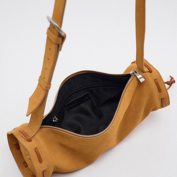 BLOGGERS FAV ZARA BROWN CROSSBODY BAG - Picture 5 of 8